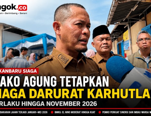 Wako Agung Tetapkan Siaga Darurat Karhutla Pekanbaru hingga November 2026
