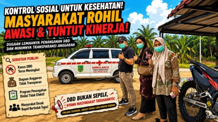 Kabid P2PPL Dinkes Rohil Disorot, Penanganan DBD Dinilai Lemah