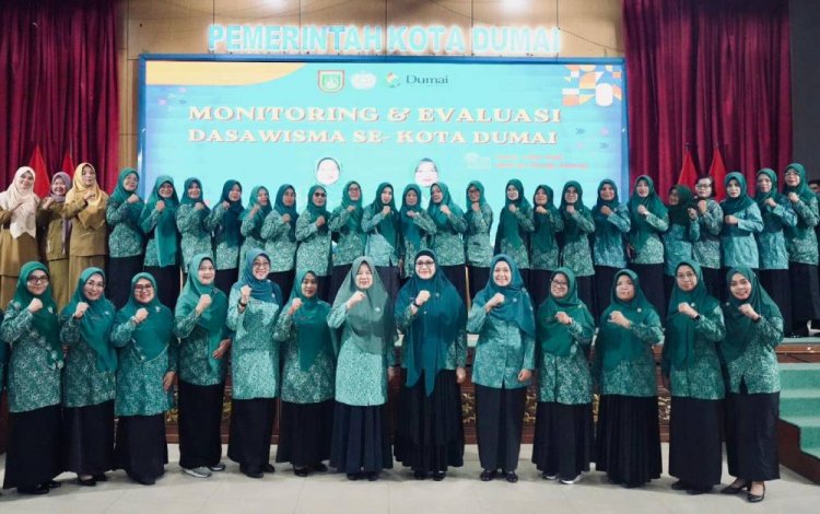 TP PKK Dumai Evaluasi Dasawisma dan Optimalkan SIM PKK