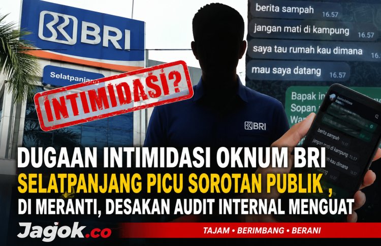 Dugaan Intimidasi Oknum BRI Selatpanjang Picu Sorotan Publik di Meranti
