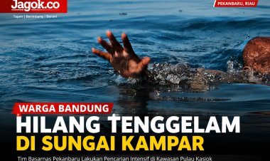 Sungai Kampar Telan Korban, Warga Bandung Hilang