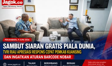 Pemkab Kuansing Gerak Cepat, TVRI Ingatkan Aturan Nobar Piala Dunia