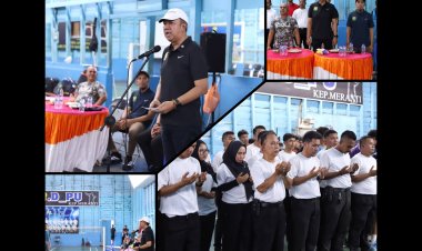 Wabup Muzamil Buka Turnamen PBSI Meranti 2026, Tekankan Seleksi Atlet Objektif