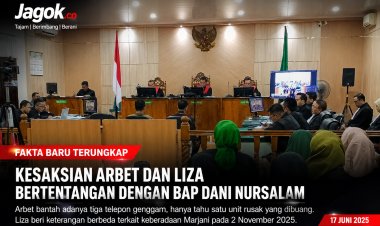 Fakta Baru Muncul, Kesaksian Arbet dan Liza Berbeda dengan BAP Dani Nursalam