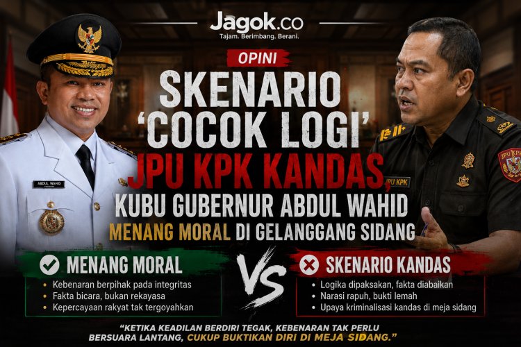 Skenario Cocok Logi JPU KPK Kandas, Kubu Abdul Wahid Menang Moral di Sidang