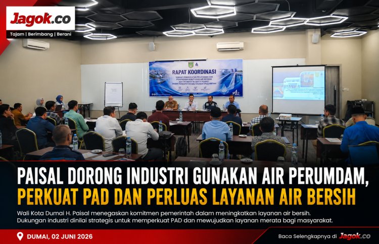 Paisal Perkuat PAD Lewat Air Perumdam