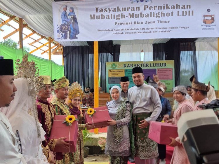 LDII Inhu Gelar Nikah Massal 11 Pasang Mubaligh, Perkuat Dakwah dan Ketahanan Keluarga
