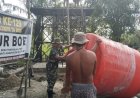 Kemanunggalan Air Bersih : Satgas TMMD Ke-129 Pacu Pembangunan Sumur Bor demi Pasokan Air Bersih Warga