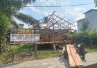 Rumah Ibu Asmawati Capai 35 Persen, Satgas TMMD Ke-129 Kodim 0313/KPR Terus Pacu Pembangunan RTLH