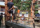 Kades Pangkalan Terap Puji Langkah Cepat Satgas TMMD Ke-129 Hadirkan Sarana MCK Modern bagi Warga   