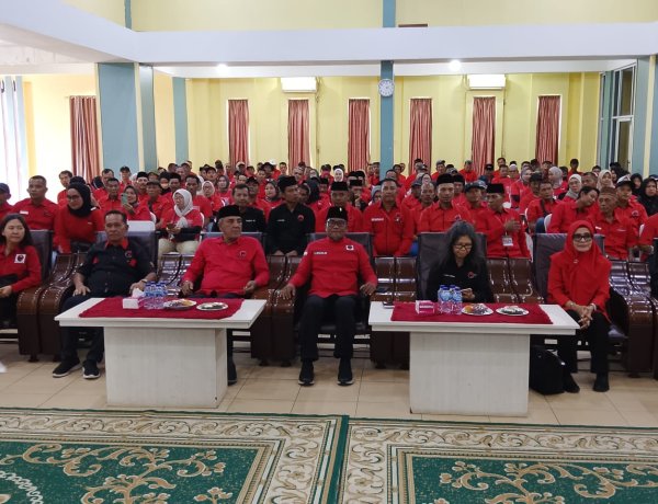 PDI Perjuangan Optimistis Pertahankan Pimpinan DPRD Kepulauan Meranti, Zukri Misran Tekankan Soliditas Kader