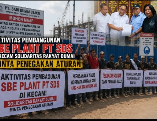 SRD Desak Penegakan Aturan Pembangunan SBE Plant PT SDS