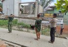 TMMD ke-129 Kodim 0313/KPR: Gotong Royong Kerjakan Pembangunan MCK Masjid Al-Hijrah di Dusun 1 Capai. Progres 70 Persen