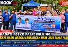 Posko Pajak Keliling Dipadati Warga, Bayar Pajak Kini Makin Mudah