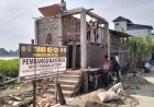 Kejar Target Penutupan TMMD ke-129, Satgas Kodim 0313/KPR Kebut Pembangunan MCK SD 013 Pangkalan Terap   