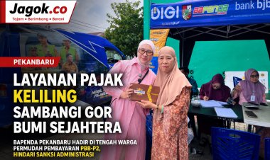 Layanan Pajak Keliling Hadir di GOR Bumi Sejahtera