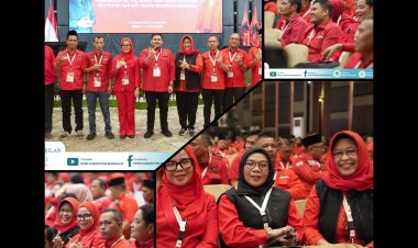 Fraksi PDI Perjuangan Bengkalis Ikuti Bimtek Regional Sumatera