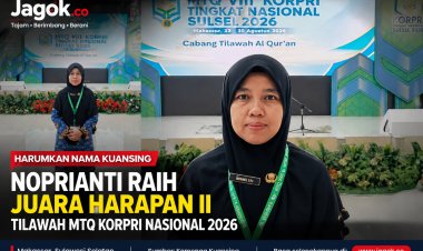 Noprianti Harumkan Kuansing, Raih Juara Harapan II MTQ Korpri Nasional 2026