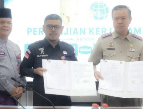 MoU Pemkab Kuansing Perkuat Data Pertanahan