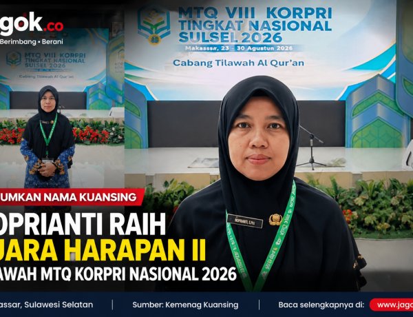 Noprianti Harumkan Kuansing, Raih Juara Harapan II MTQ Korpri Nasional 2026