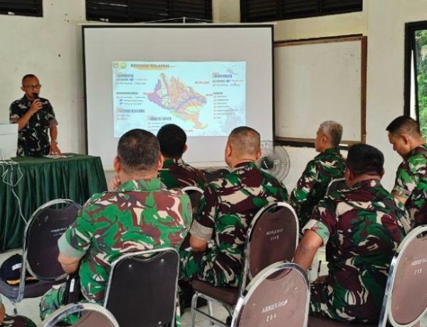 Cegah Karhutla, TNI Petakan Wilayah Rawan di Kuansing
