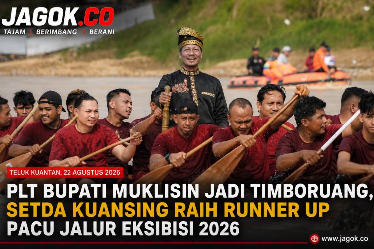 PLT Bupati Muklisin Jadi Timboruang, Setda Kuansing Runner Up Pacu Jalur