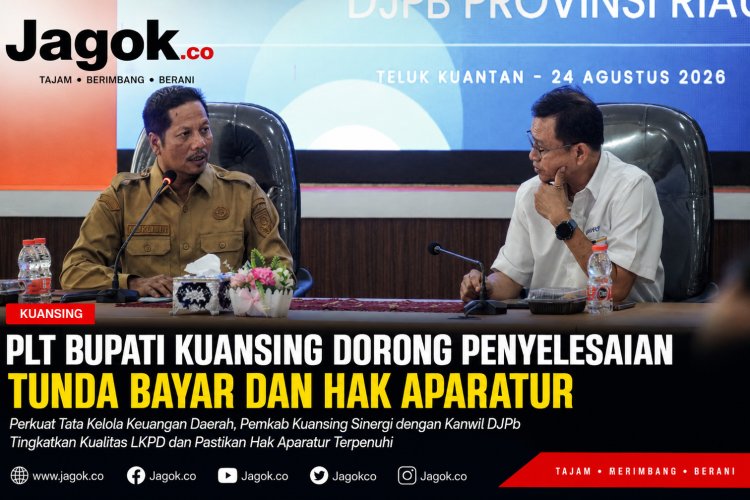 Plt Bupati Kuansing Dorong Penyelesaian Tunda Bayar dan Hak Aparatur