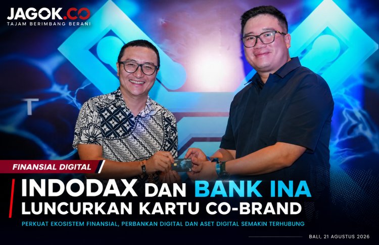 INDODAX dan Bank INA Luncurkan Kartu Co-Brand, Perkuat Ekosistem Finansial Digital