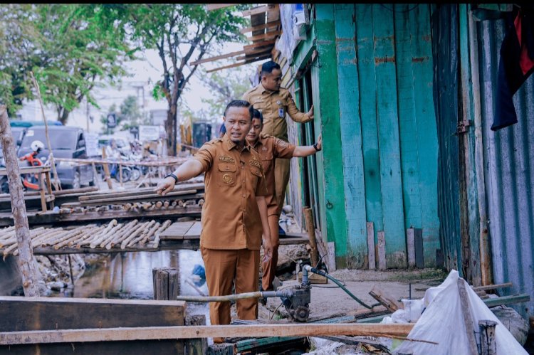Drainase Jalan Paus Pekanbaru Dibangun 366 Meter, Agung Nugroho Targetkan Banjir Berkurang